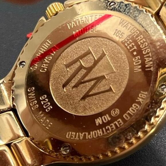 Raymond Weil Geneve Amadeus 9205 Vintage Quartz Swiss Wristwatch GP Old New - Picture 9 of 12